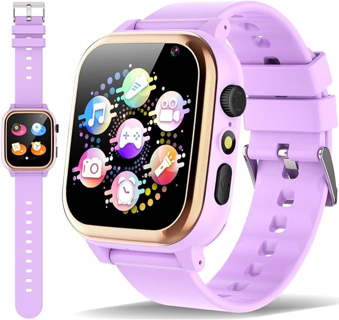 Smart Watch for Kids, 16 Fun Puzzle Games, Touchscreen Digital Smartwatch 12/24 hr Camera Video M... | Amazon (US)