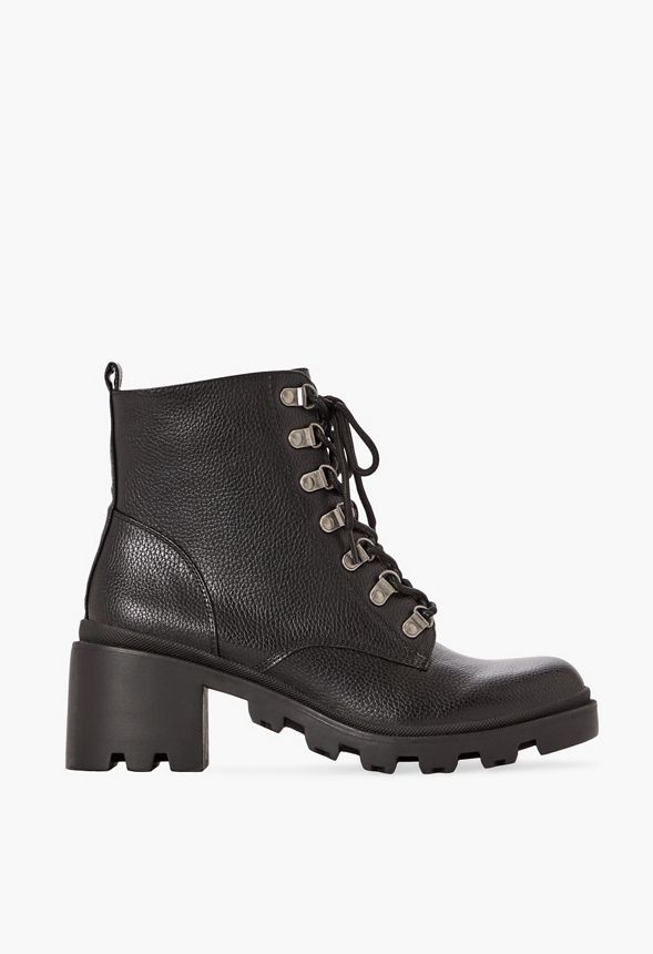 Averie Lace-Up Ankle Boot | JustFab