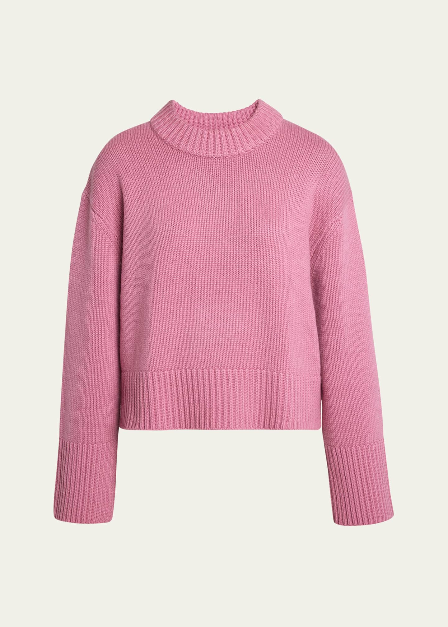 Lisa Yang Sony Cashmere Drop-Shoulder Crewneck Sweater | Bergdorf Goodman