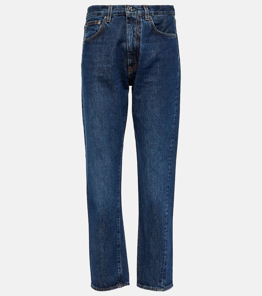 Toteme Twisted Seam mid-rise straight jeans | Mytheresa (UK)