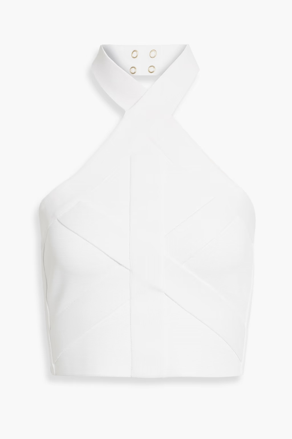 Stretch-knit halterneck top | The Outnet (US and CA)