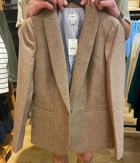 The perfect fall blazer. J.Crew does it again for fall 2023 

#LTKSeasonal #LTKFind #LTKsalealert