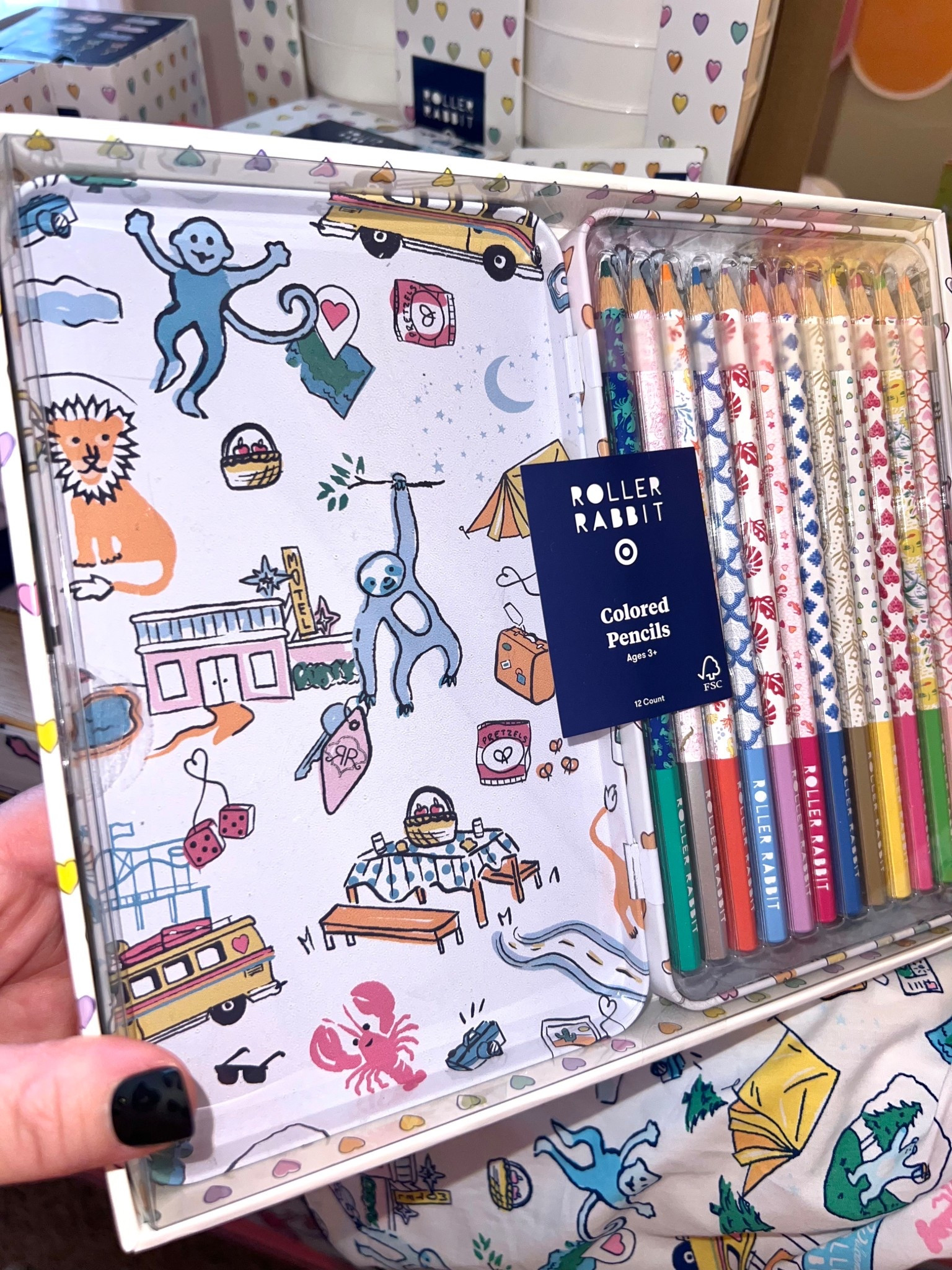 This colored pencil case is adorable 🥰 multi-purpose case!! 

#LTKHome #LTKvlog #LTKdayinmylife