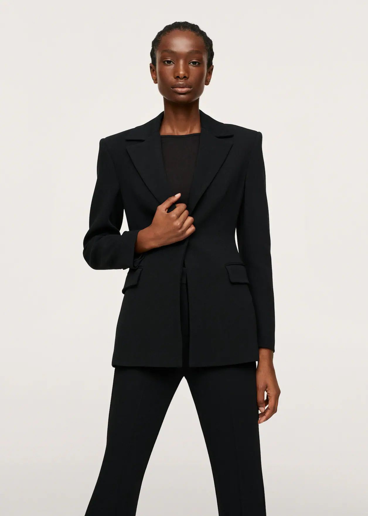 Wool suit blazer | MANGO (US)