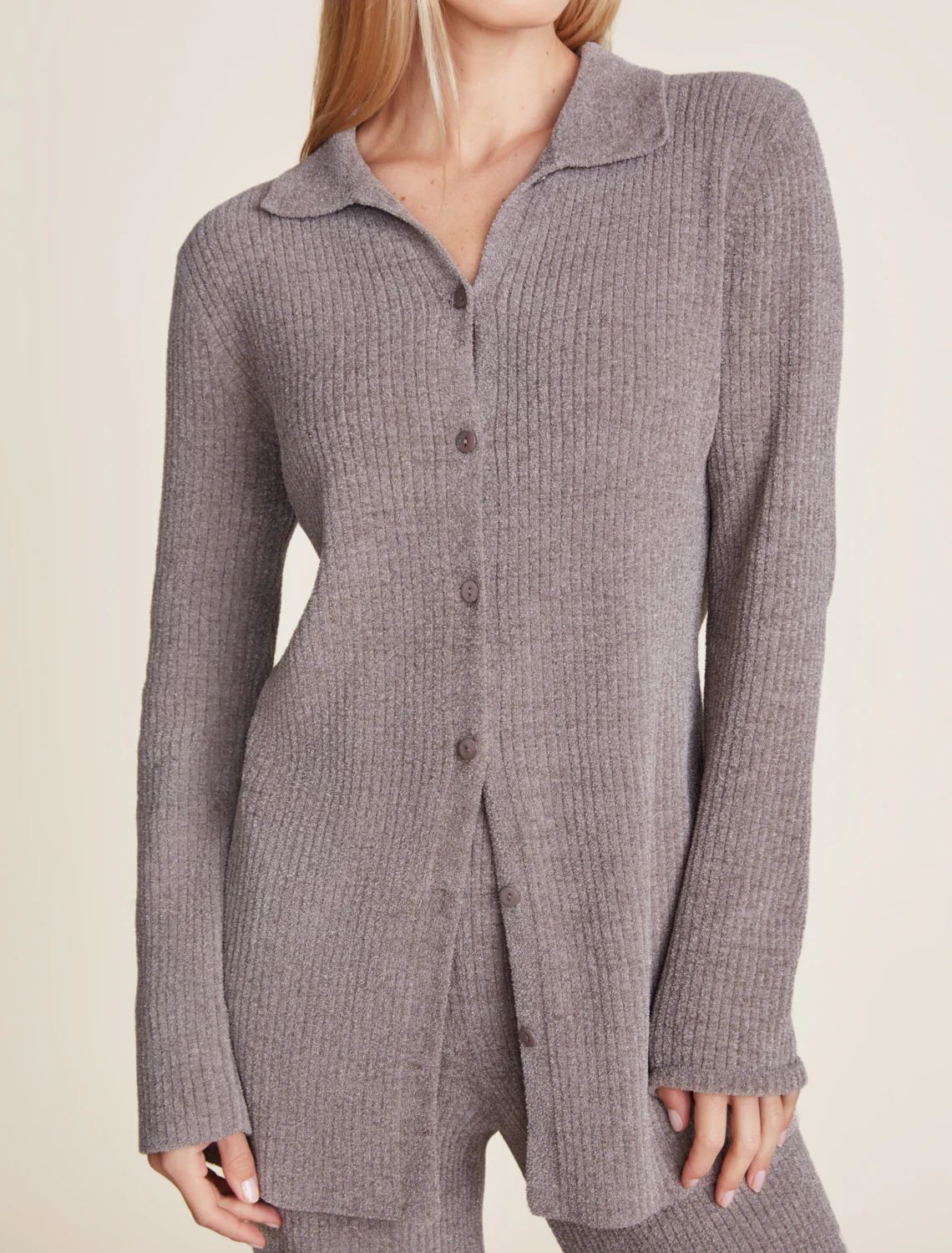 CozyChic Ultra Lite® Ribbed Button Down Cardigan | Barefoot Dreams