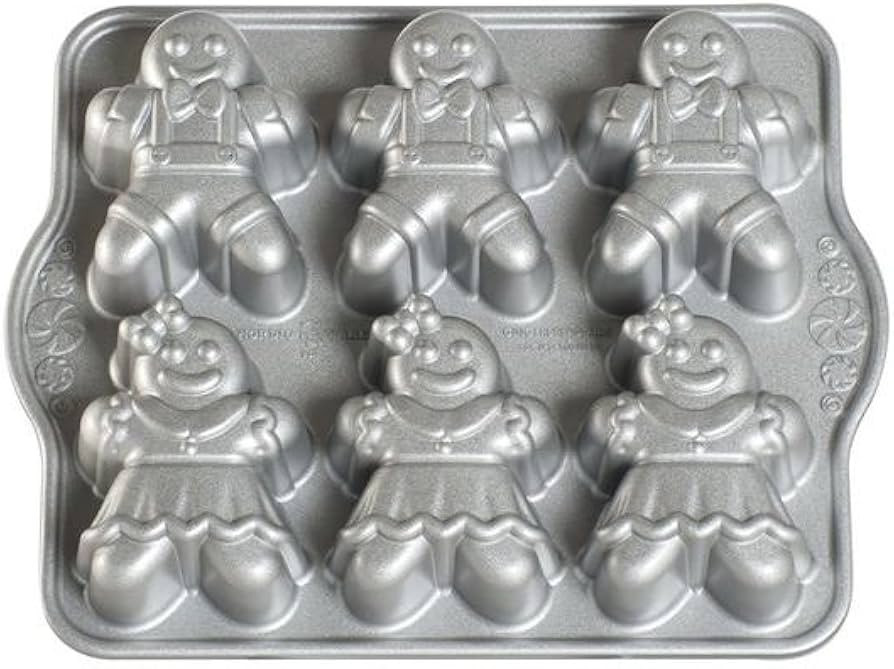Nordic Ware Gingerbread Kids Cakelet Pan | Amazon (US)