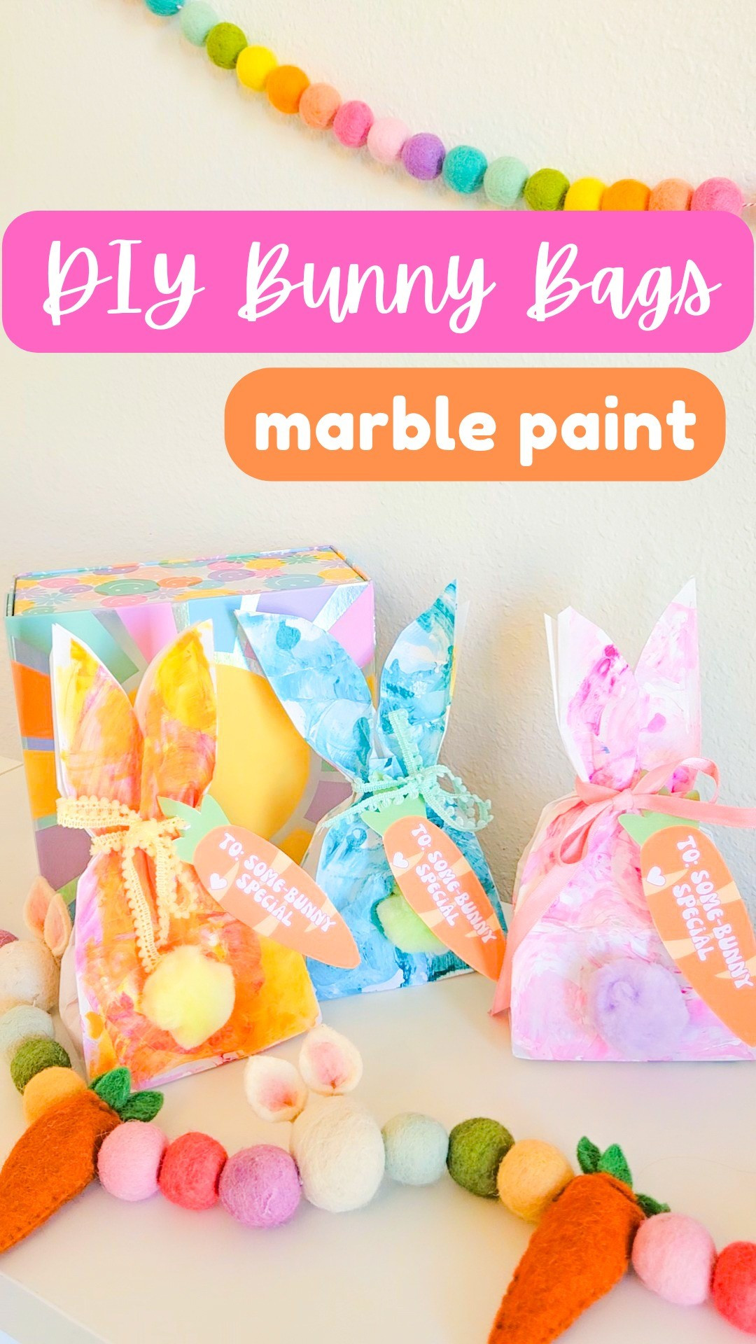 Colorful version of the viral paper bunny bags. Much better 🩷🥰🐰

#LTKSpringSale #LTKSeasonal #LTKkids