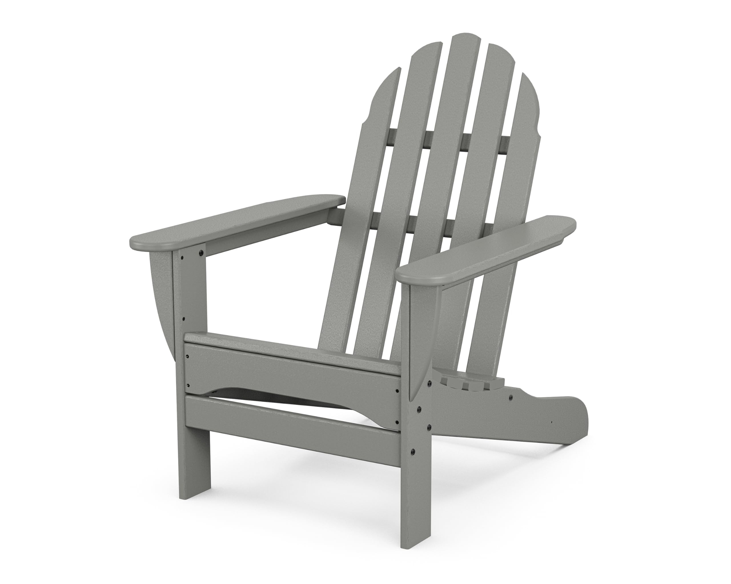 POLYWOOD AD4030GY Classic Outdoor Adirondack Chair, Slate Grey | Amazon (US)