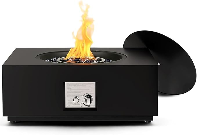 R.W.FLAME 28" Square 2-in-1 Propane Fire Pit Table - 40000 BTU CSA Certified with Electronic Igni... | Amazon (US)