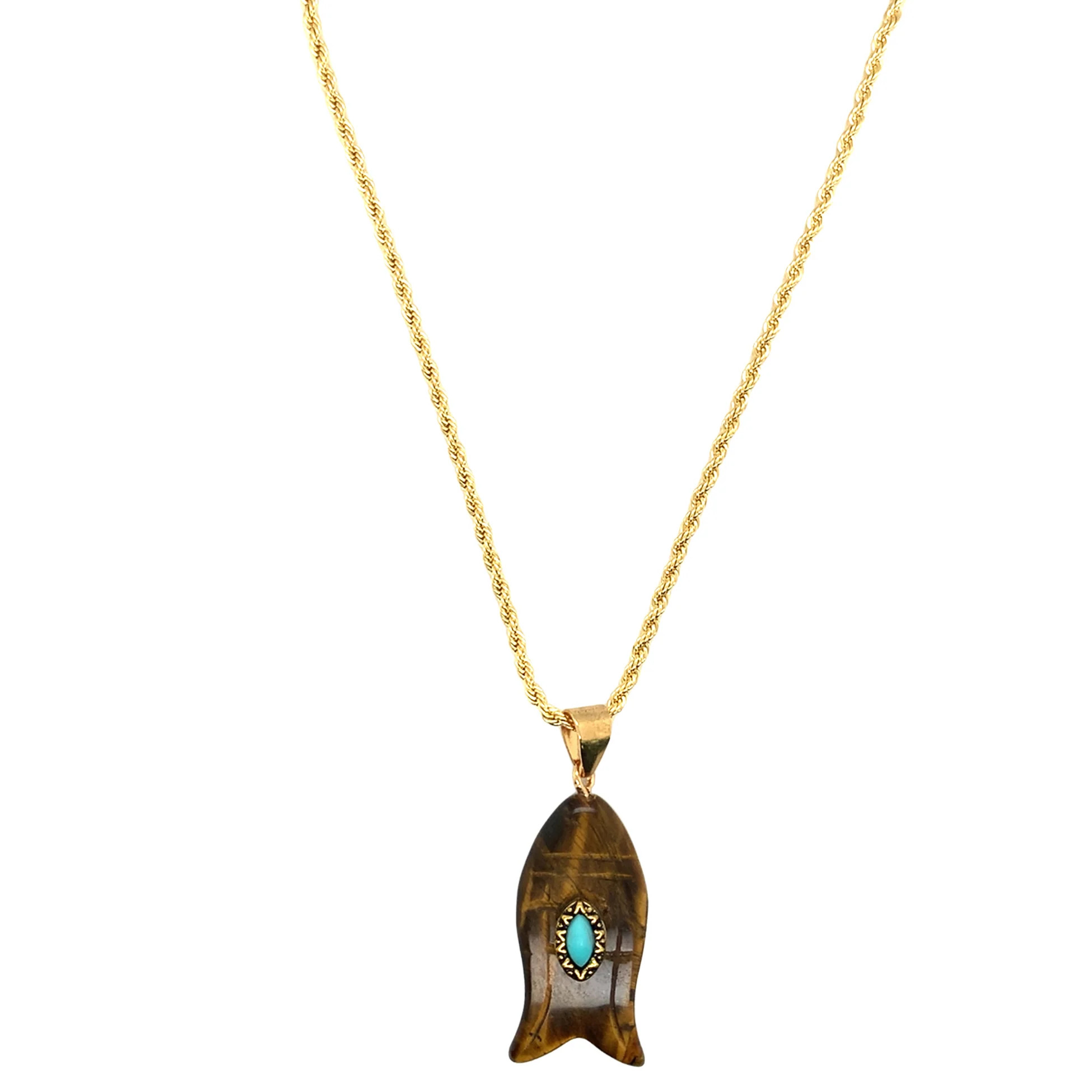 Lene Fish Necklace | MaLi Beads