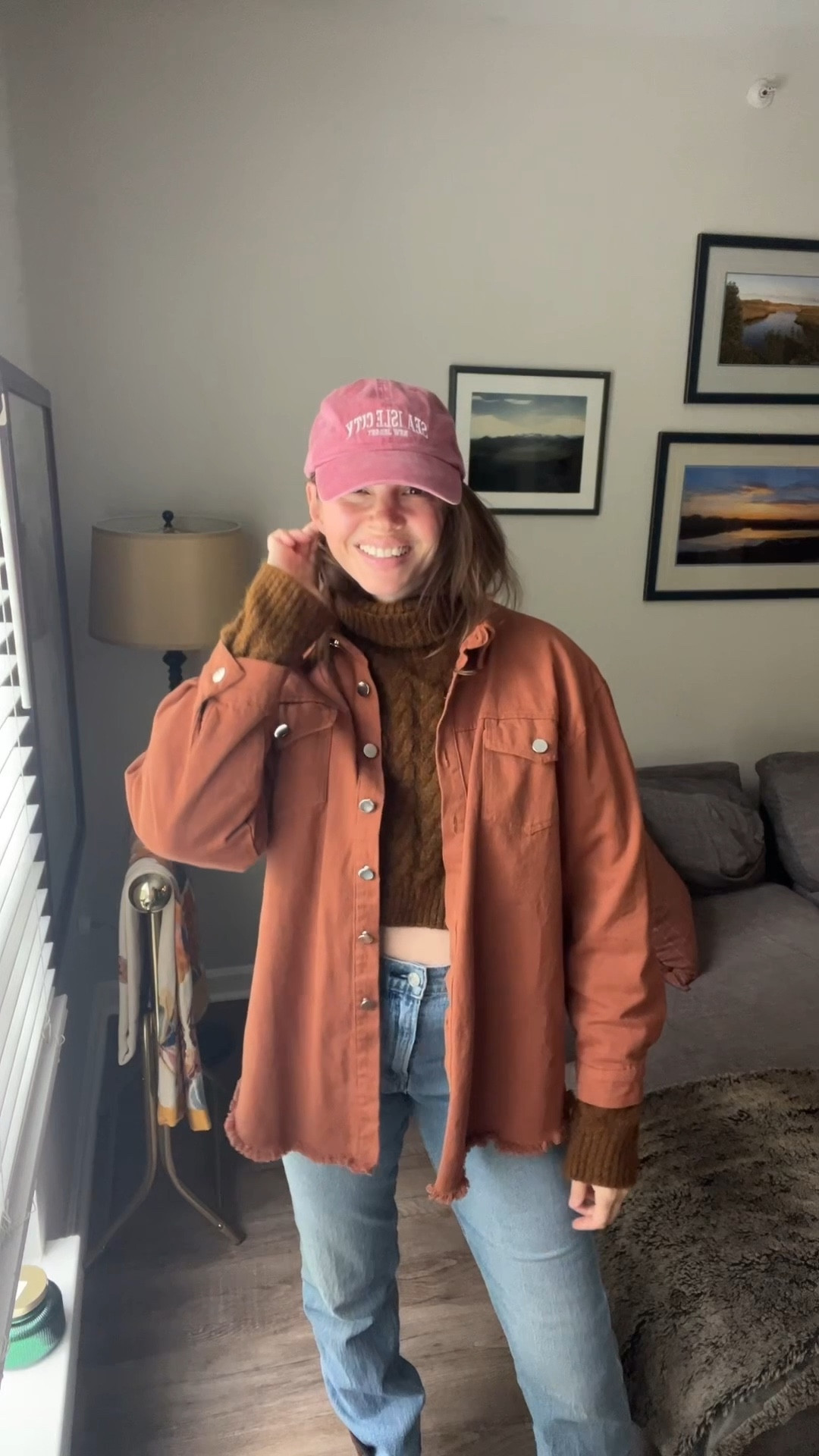 Barn jacket outfit. Amazon fall outfit. Casual fall outfit. Mom outfit 