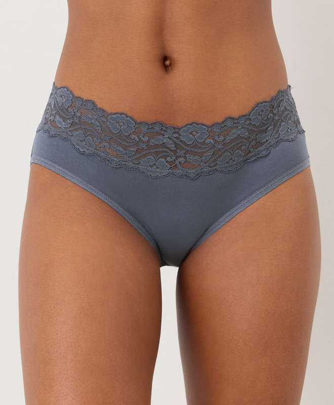 Women’s Lace Waist Brief made with Organic Cotton | Pact | Pact Apparel