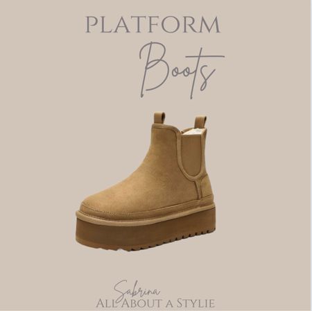 Platform Boots. #boots #booties #winterwear #womensfashion #amazon #amazonfinds 

#LTKHolidaySale #LTKGiftGuide #LTKshoecrush