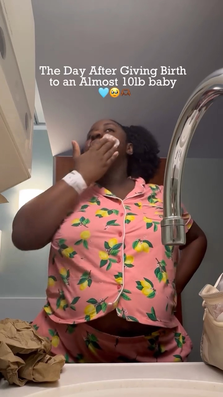 OMG, the moment I saw my first born for the first time after giving birth to our new baby, I feltl so emotional and wondered how I’d still be able to connect with my big baby. He seems so mature. 🥹 Now I’m just learning how to share all the love I have for both of them. 🩵🫶🏾

#Postpartum #MomLife #Motherhood #MomOf2 #BoyMom