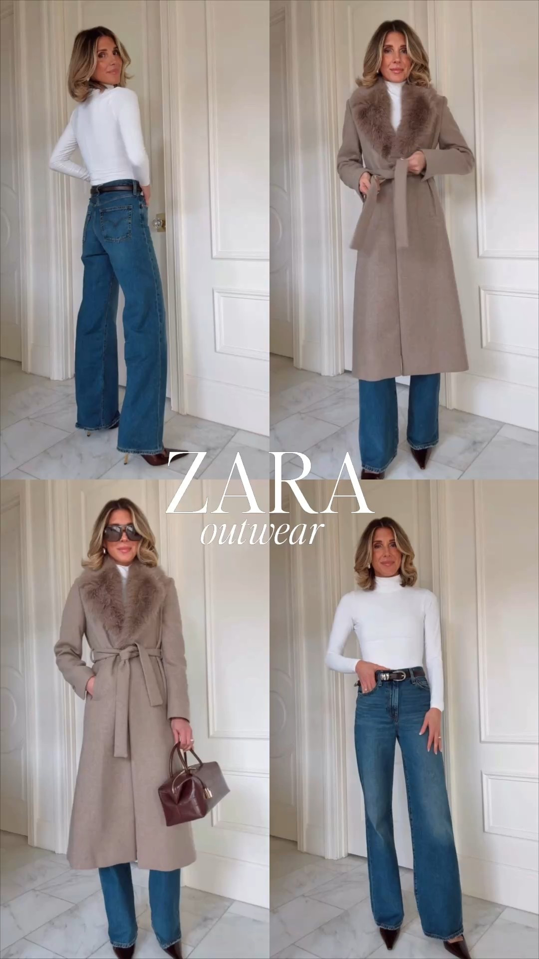 Zara new arrival I'm wearing size small fits tts 