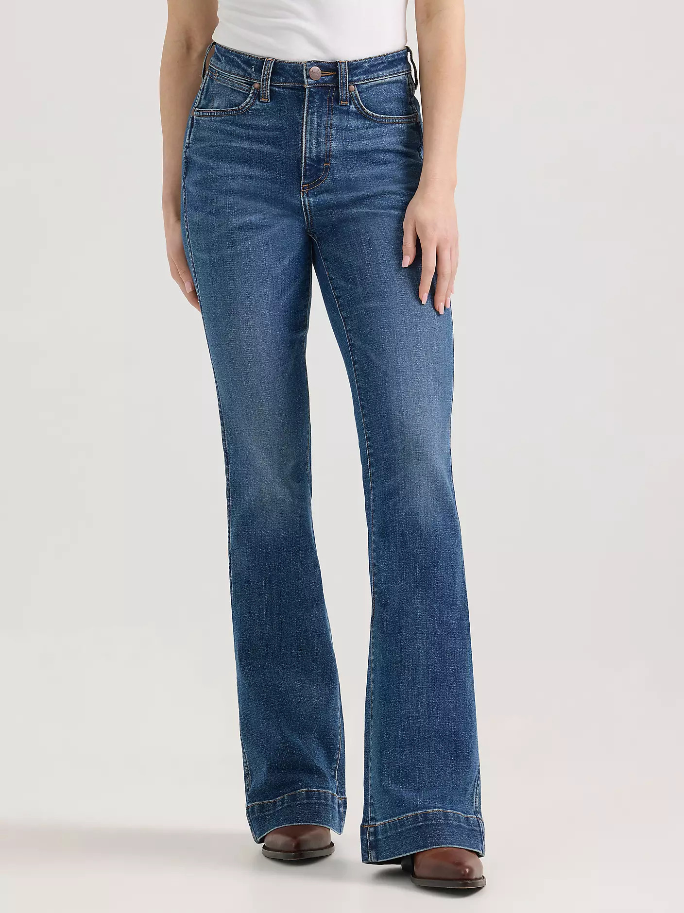 Women's Wrangler Retro® Bailey High Rise Trouser Jean | Wrangler