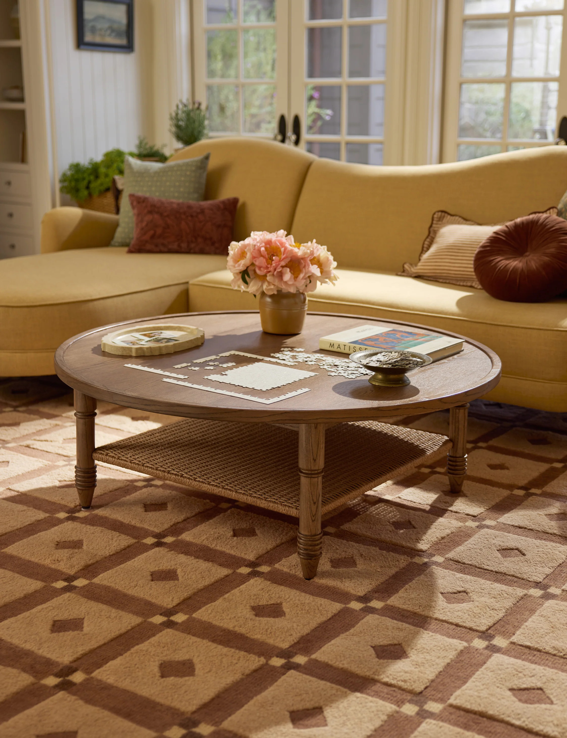 Bowland Round Coffee Table by Ginny Macdonald | Lulu and Georgia 