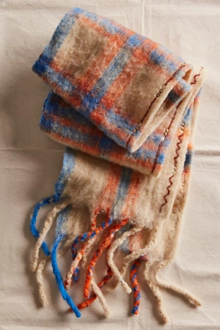 Highland Plaid Skinny Scarf | Free People (Global - UK&FR Excluded)