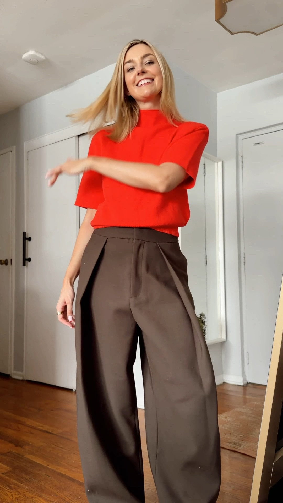 Okay so I kept seeing these viral @Zara  tops everywhere and told myself I don’t need another top… but obviously I had to try them.

White top in size XS, the rest like always SMALL. 

I kept them. Every single one. They’re just too good for spring.

Tell me if you love them so much like I do!!!!?!

Zara haul • spring outfit • Zara finds • grwm • spring top • balloon pants

#LTKgrwm #LTKootd #LTKdayinmylife