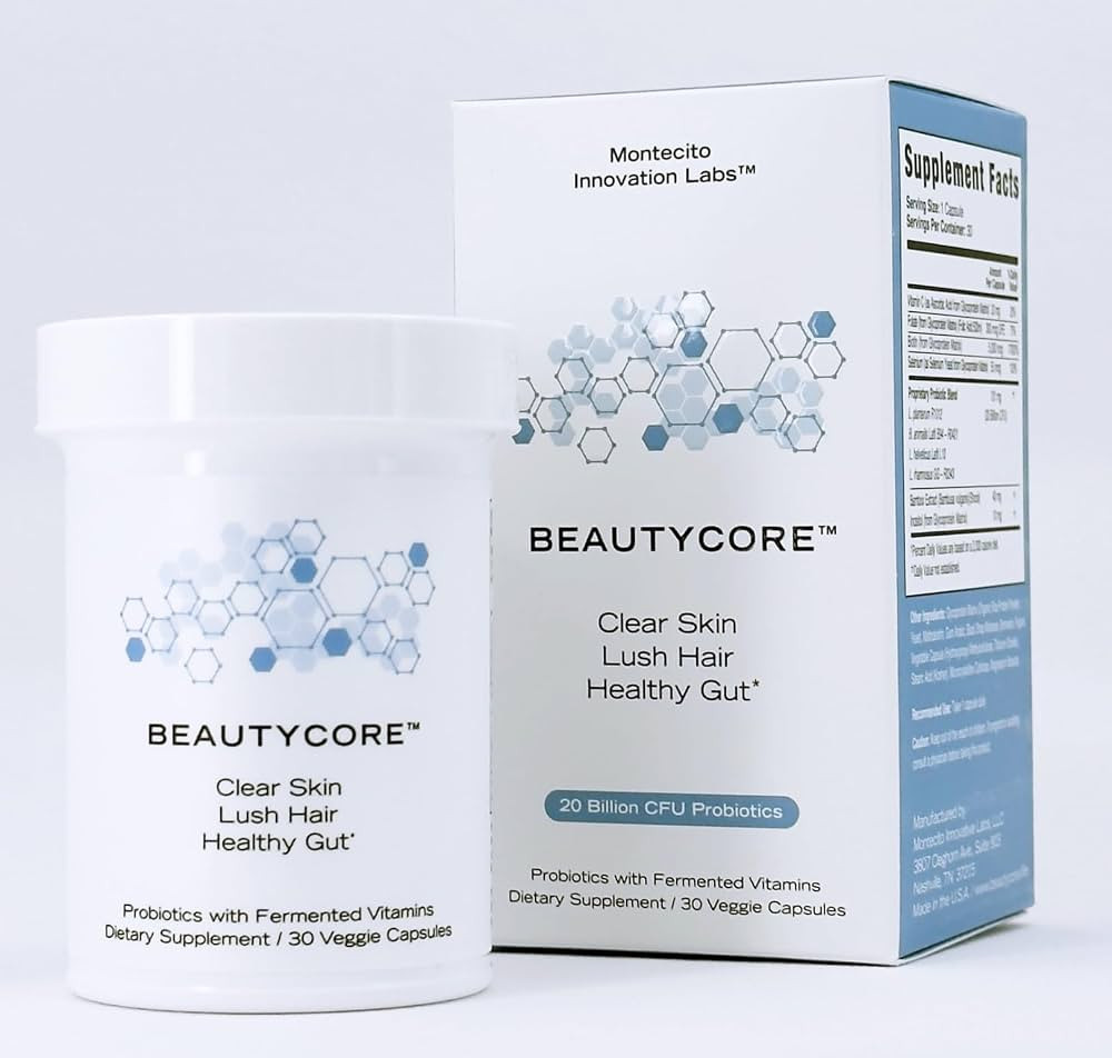 Daily Beauty Supplement Biotin 5000mcg - Hair, Nails, Skin, Gut Health & Immunity - Probiotics fo... | Amazon (US)