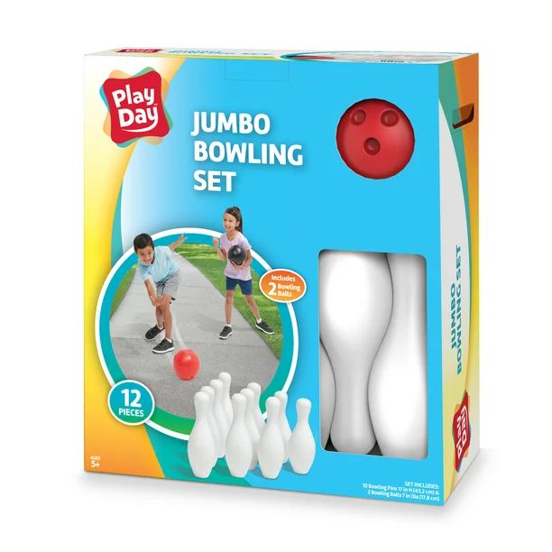 Play Day Jumbo Bowling Set - Walmart.com | Walmart (US)