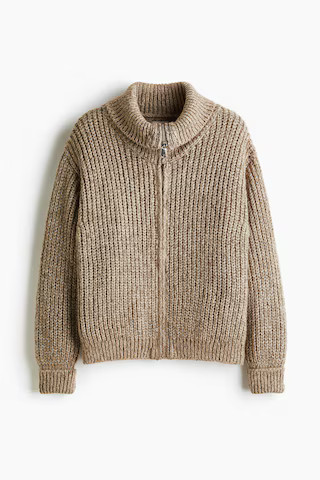 H & M - Gerippter Cardigan - Braun - Damen | H&M (DE, AT, CH, NL, FI)