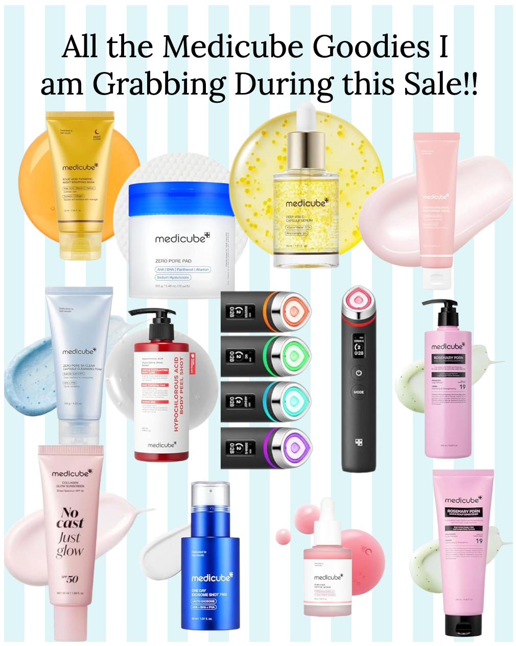 I’ve been waiting for this — the Medicube Big Spring Sale is HERE and these are the exact products I’m grabbing while everything is discounted.

If you’ve been wanting to try Medicube skincare (hello glass skin goals), this is the time. Their devices and skincare are already popular for a reason, but getting them on sale + using my code makes it even better.

Use code MEDICUBE10 for an extra 10% off on top of sale pricing 🙌

I focused on products that target:
✔️ Skin texture & pores
✔️ Anti-aging & firming
✔️ Smoother, clearer-looking skin
✔️ At-home skincare tools that actually feel worth it

I don’t pay full price if I don’t have to, and this is one of those “add to cart now, think later” situations.

If you’ve been influenced… same. But at least we’re getting a deal. 

 

#LTKselfcare #LTKSaleAlert #LTKBeauty