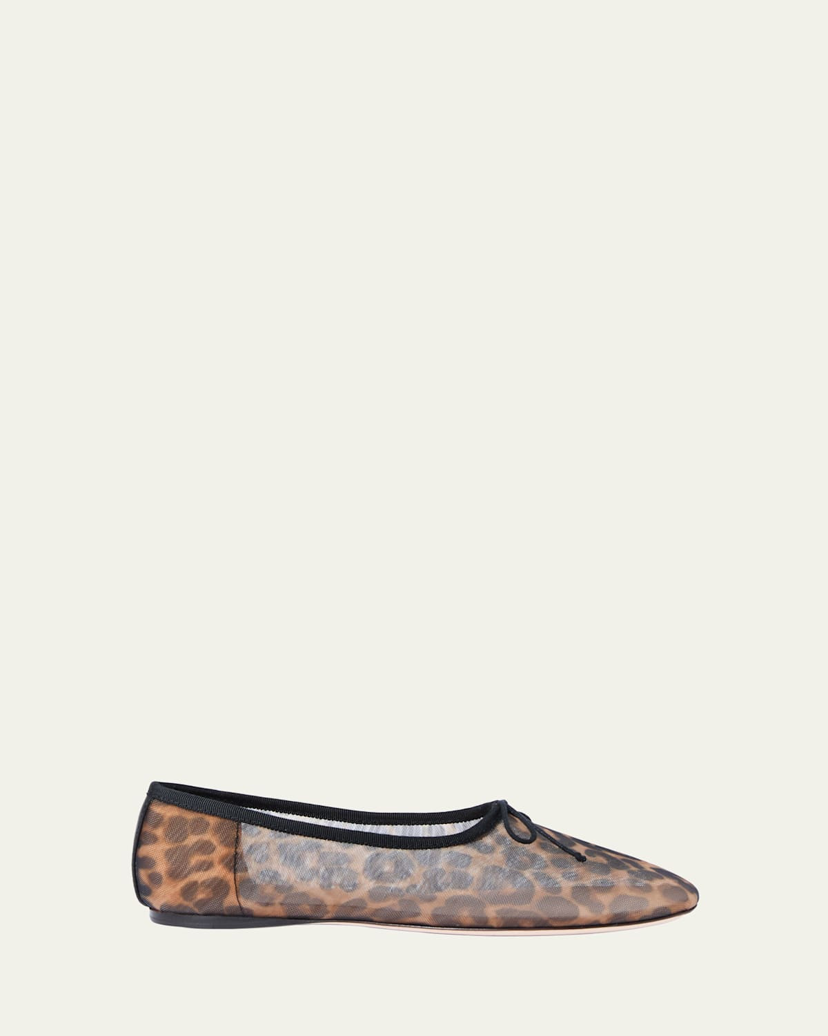 Landon Leopard Mesh Ballet Flats | Bergdorf Goodman