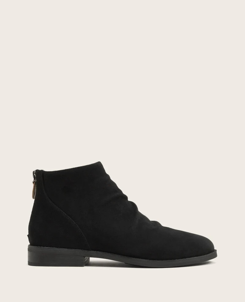 GENTLE SOULS - Emma Suede Zip Bootie | Kenneth Cole