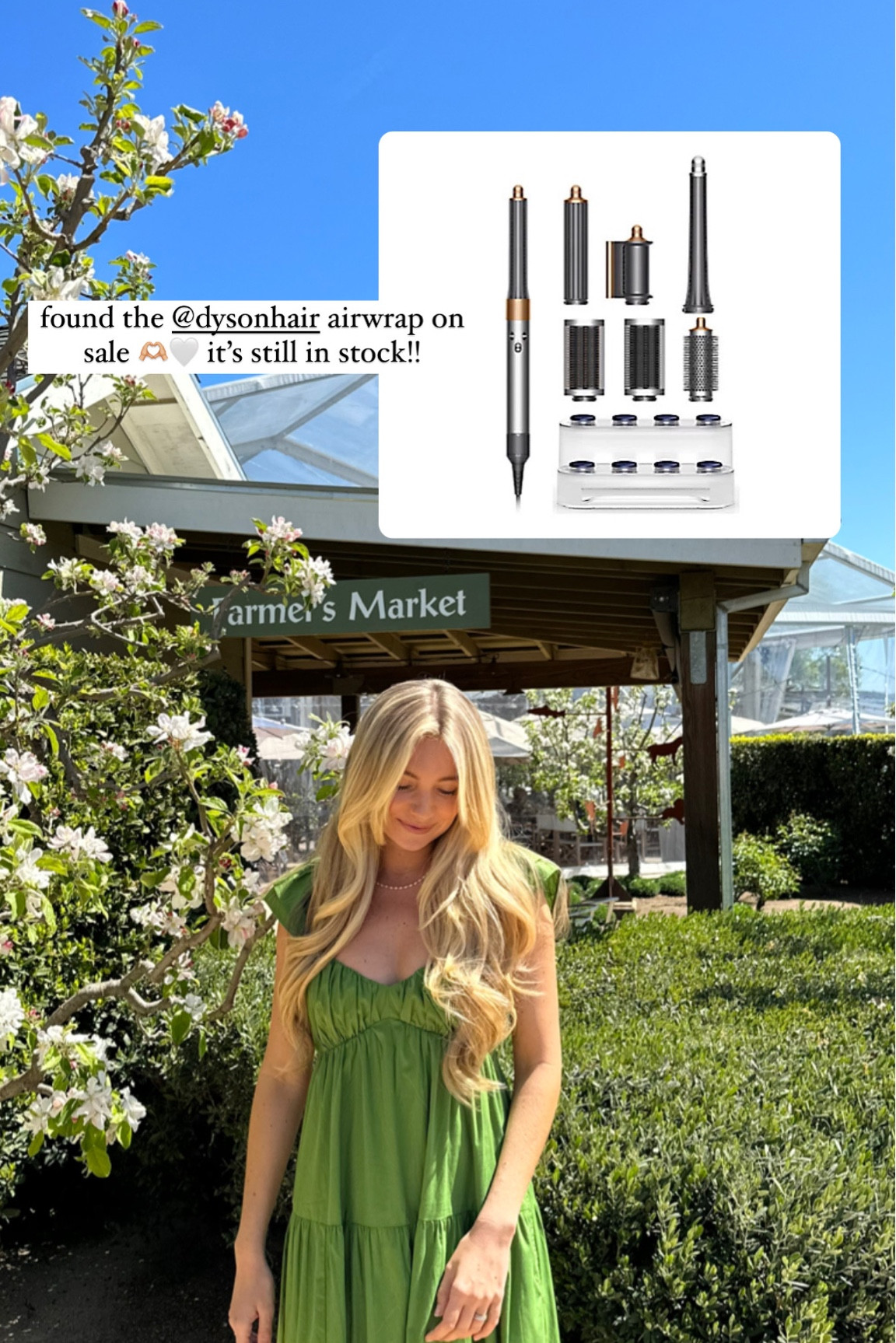 Dyson Airwrap on sale! My dress is Abercrombie 🫶🏼

#LTKsalealert #LTKbeauty #LTKFind