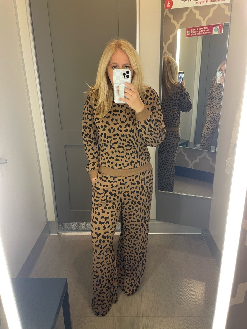 Leopard for Fall is always a must. This set from Target is the coziest

#LTKselfcare #LTKPetite #LTKootd