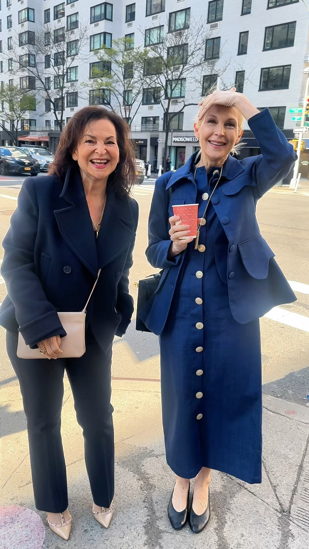 Spotted: Kelly Rutherford bringing that iconic Lily van der Woodsen elegance to life on the Upper East Side. I was lucky enough to run into her her yesterday on the UES with Veronique Gabai, both stunning in shades of blue. 

#LTKdayinmylife