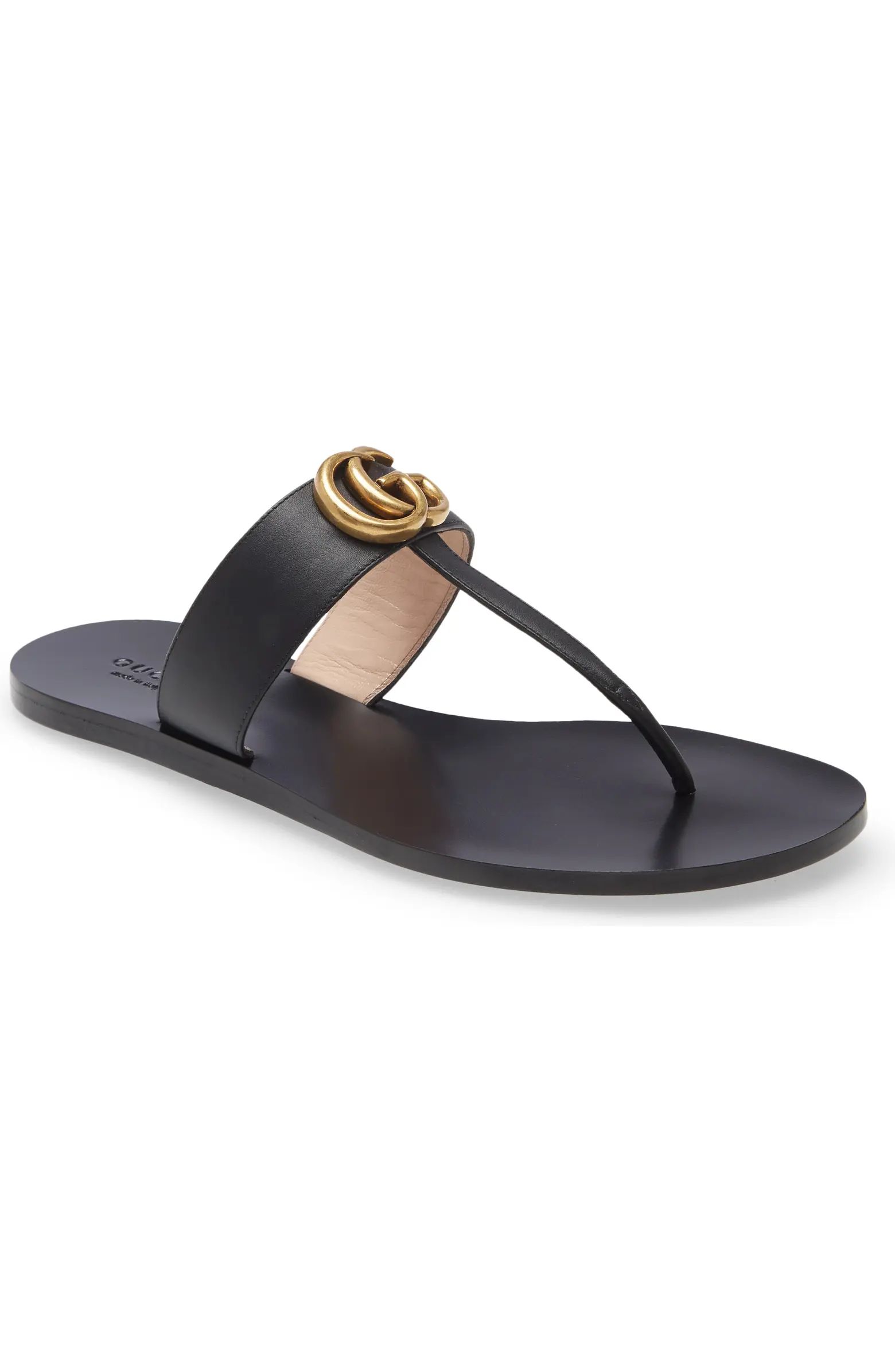 GG T-Strap Sandal (Women) | Nordstrom