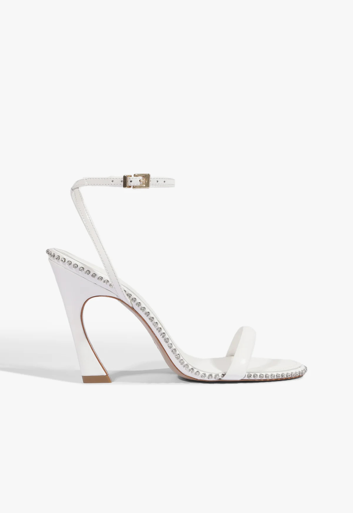 Lexi Glam White High Sculptural Heel Sandal | Schutz (US)