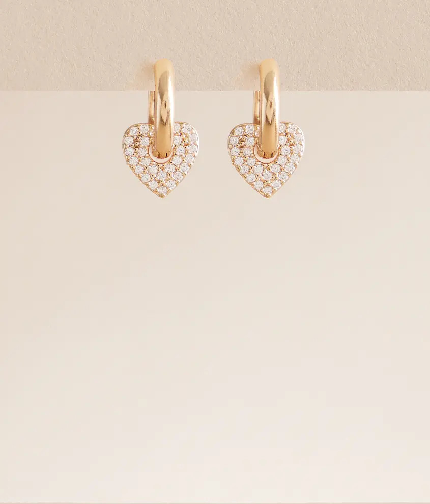 Heart Hoop Earring | Buckle