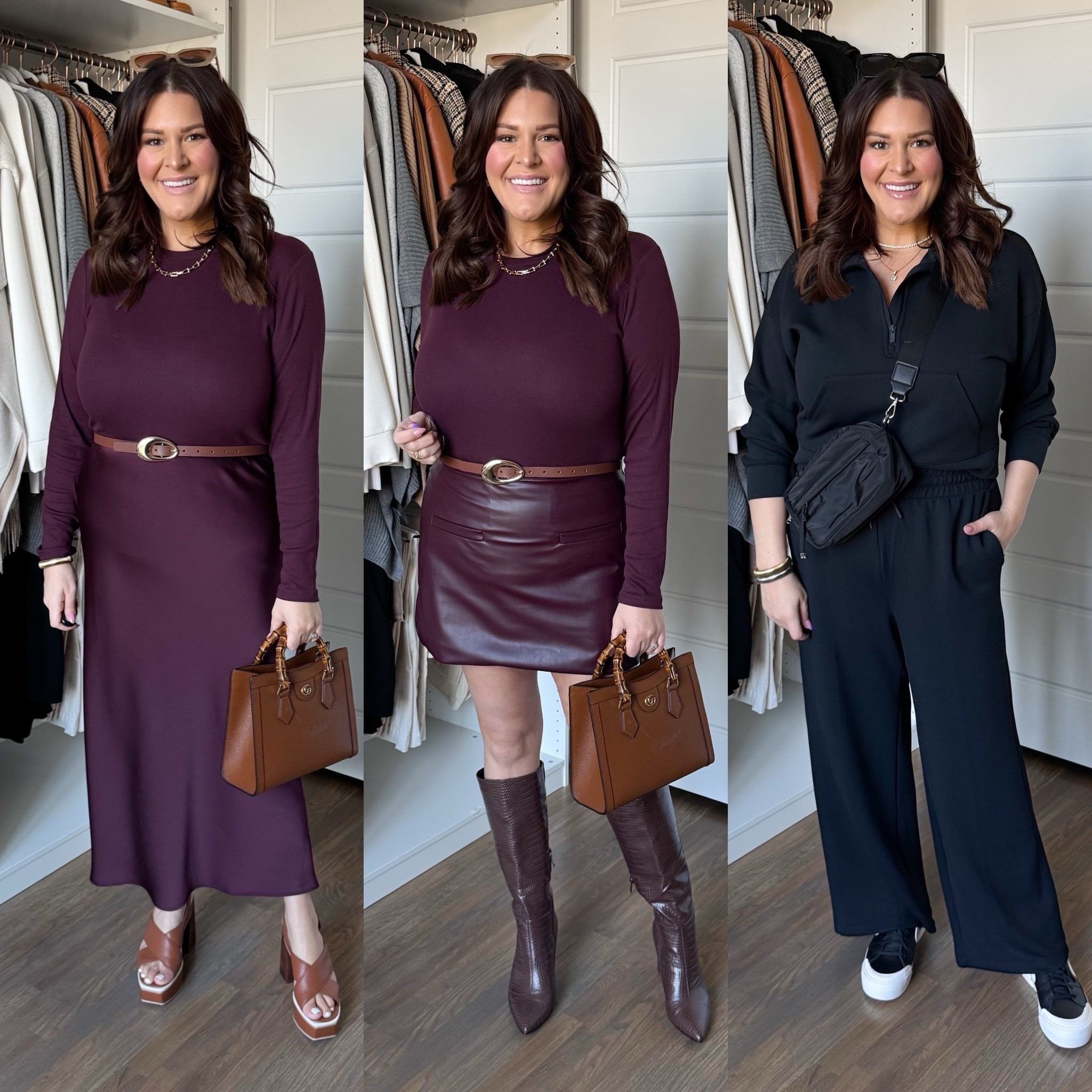Target fall fashion finds. Workwear, date night and casual fashion looks. 

Shirt: XL
Skirts: XL
Black Set: Large

#LTKFindsUnder50 #LTKHoliday #LTKMidsize