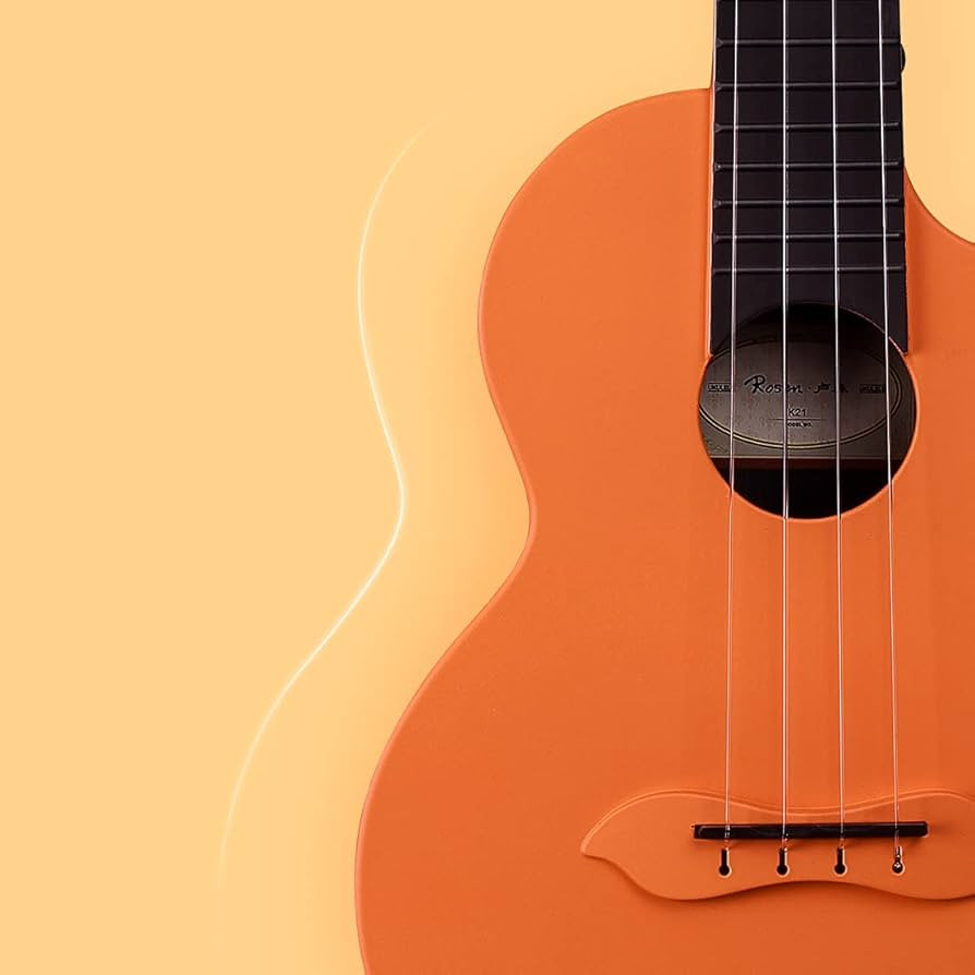 Rosen Concert Ukulele 23 inch Carbon Fiber Travel Ukelele for Adult Kids Beginners Kit with All A... | Amazon (US)