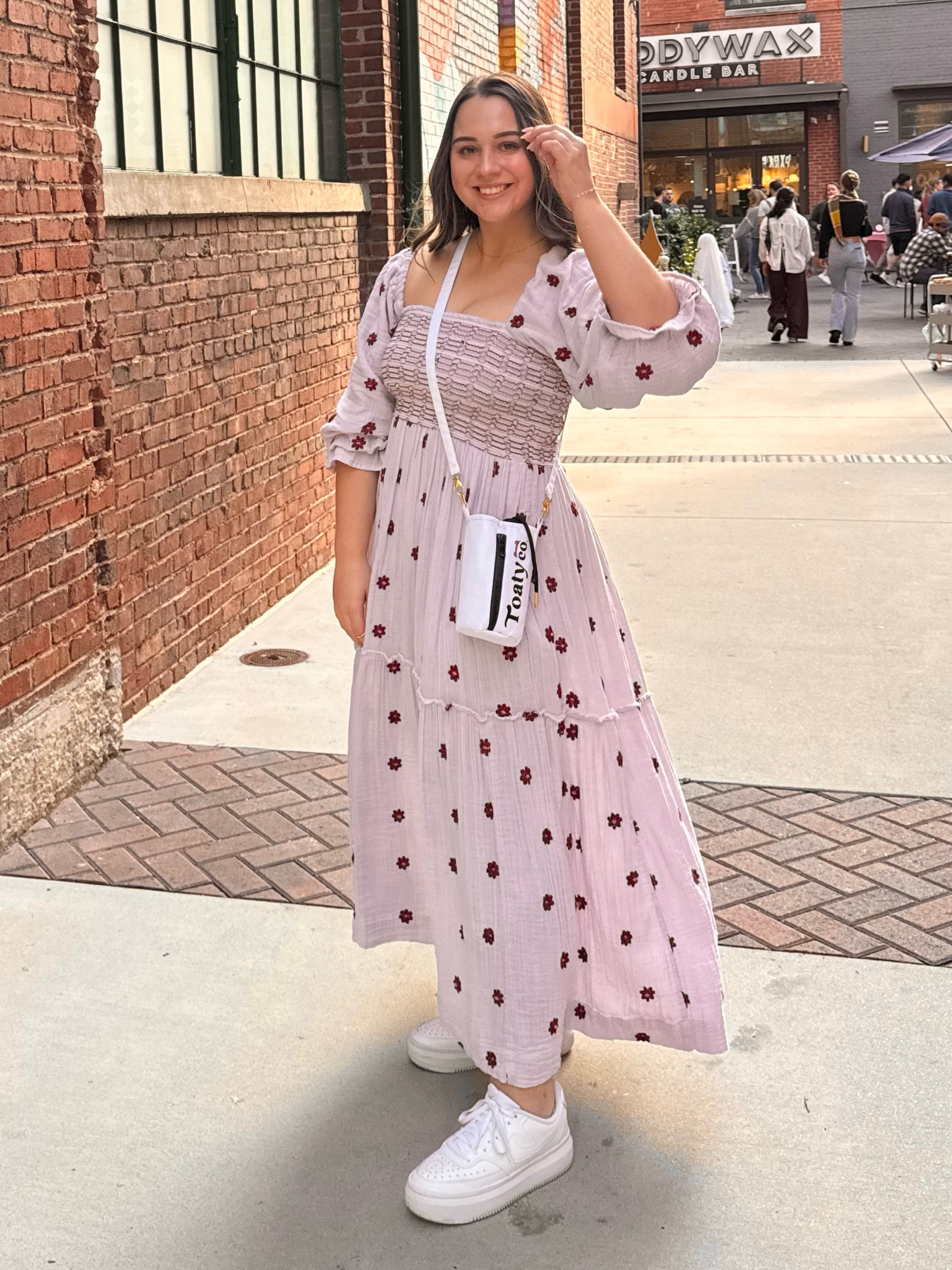 I am OBSESSED with how this dress looks on me! I got so many compliments and overall just felt really good in it 🥹 

Free People and Amazon dupe linked! 🫶

Midsize fashion, midsize style, summer fall transition, casual dress, maxi dress

#LTKfindsunder50 #LTKmidsize #LTKfindsunder100