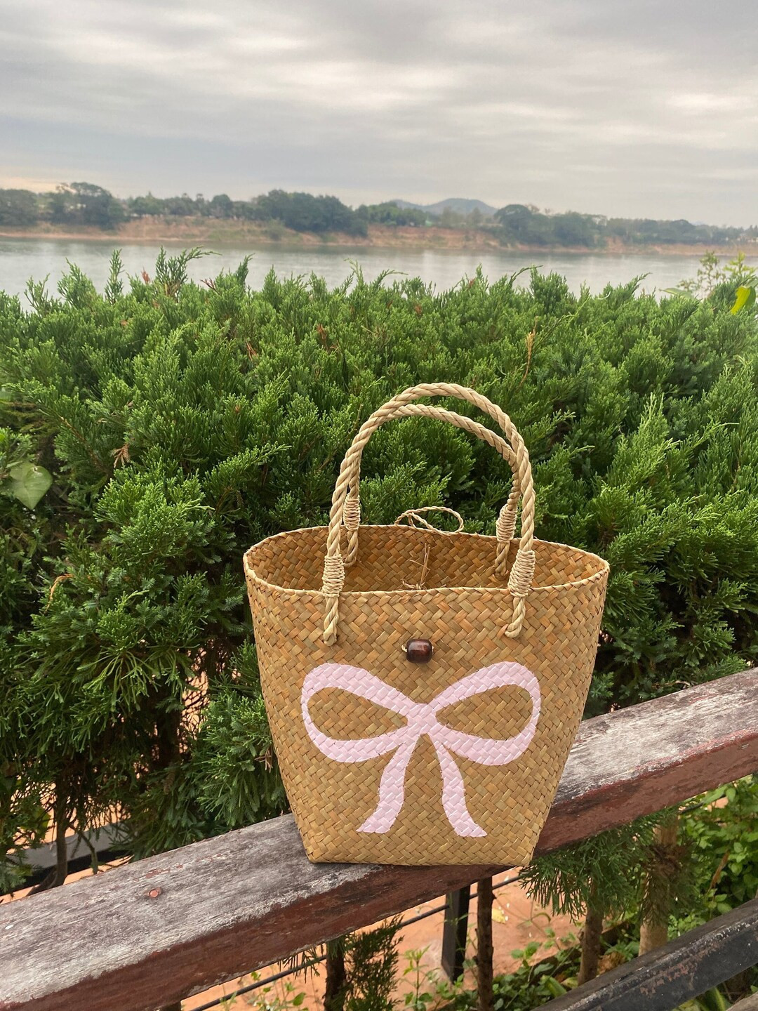 Pink Coquette Bow Bag Soft Girl Accessories - Etsy | Etsy (US)