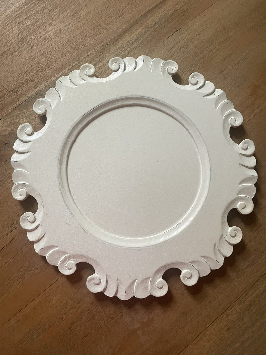 Pier 1 Scalloped Edge Charger Plate  | eBay | eBay US