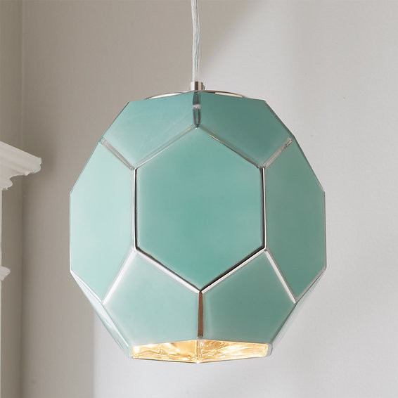 Young House Love Hexagon Glass Pendant | Shades of Light