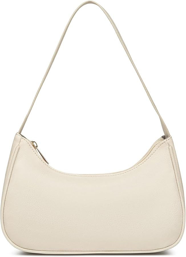 Shoulder Bags for Women Vegan Leather Hobo Sling Tote Handbag Retro Clutch Purse with Zipper Clos... | Amazon (US)