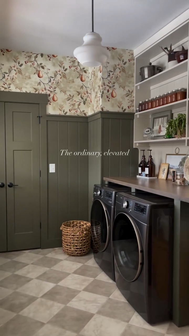 The ordinary has a way of becoming something more when it’s lived with intention.

A laundry moment, a jar on a shelf, light moving through a room…
nothing extraordinary on its own, but together they shape the rhythm of a home.

This space has become less about what it holds, and more about how it feels to move through it.


#laundryroomdesign #pantrygoals #englishcottage #cozyhomevibes #ltkhome

#LTKdayinmylife #LTKHome
