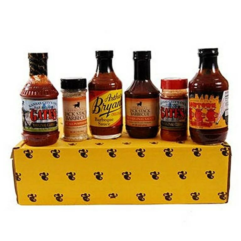 Kansas City Barbecue Sauce Deluxe Gift Basket Box Set | Walmart (US)