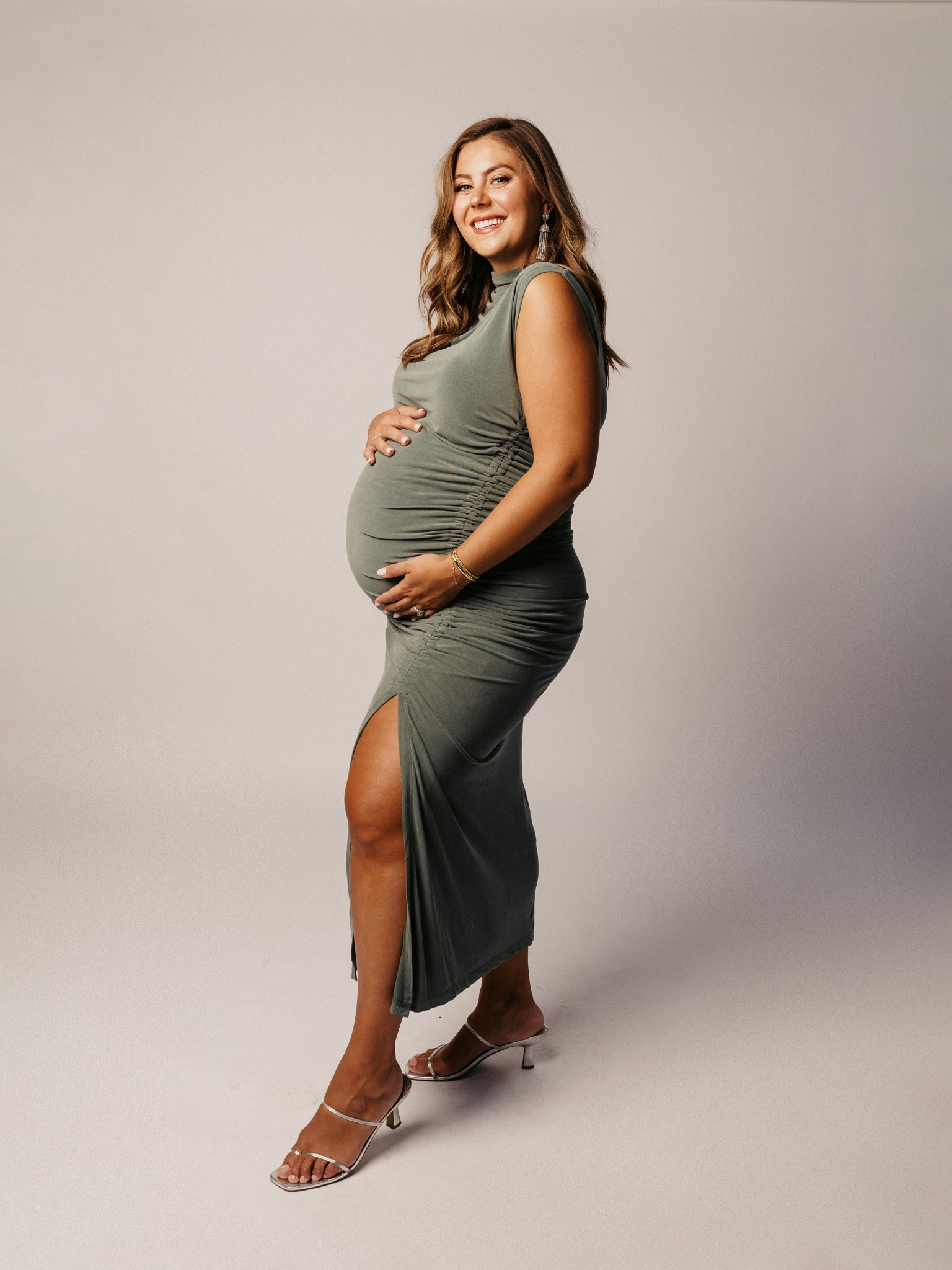 Despite the good lighting, hair, makeup, and styling… this pregnancy isn’t always glamorous! 😉✨ But I’ve tried to embrace the changes, leaning into this temporary phase and honoring what this body needs to grow this little boy… Just about a month until we meet him. 🥹💚 

🛍️: non-maternity but bump friendly look and similar options available via the link in bio and my @shop.LTK! 

#LTKbump #LTKcurves #LTKstyletip