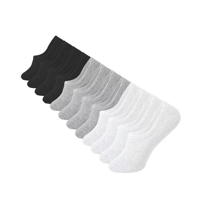 No Show Socks Womens, 6 Pairs Ankle Socks for Women Size 6-10 | Walmart (US)
