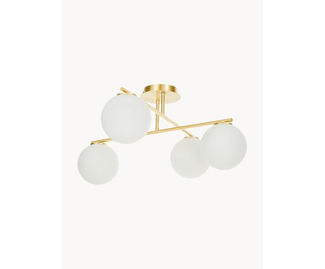 Plafondlamp Atlanta van opaalglas | Westwing EU