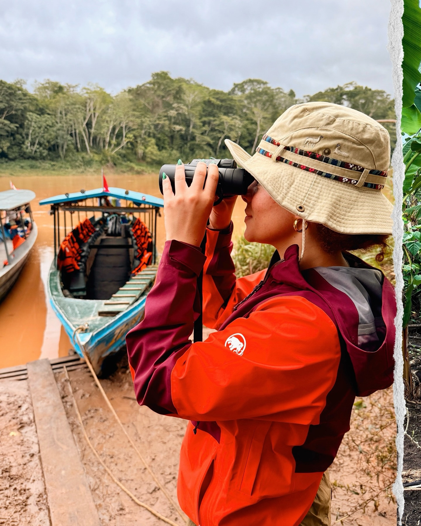 The Amazon rainforest!! 😍 It was a dream I’ve had since I was a kid sitting in science class in New York, learning about “the lungs of the Earth.”

To actually travel 2 hours by boat down the Tambopata River, sleep in an eco-lodge, hike through the jungle at night, and wake up to the sound of howler monkeys… I still can’t believe it was real.

Linking my hiking outfits! 

#LTKTravel #LTKdayinmylife #LTKootd