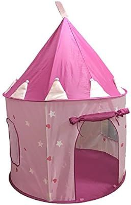 SueSport Girls Princess Castle Play Tent, Pink | Amazon (US)
