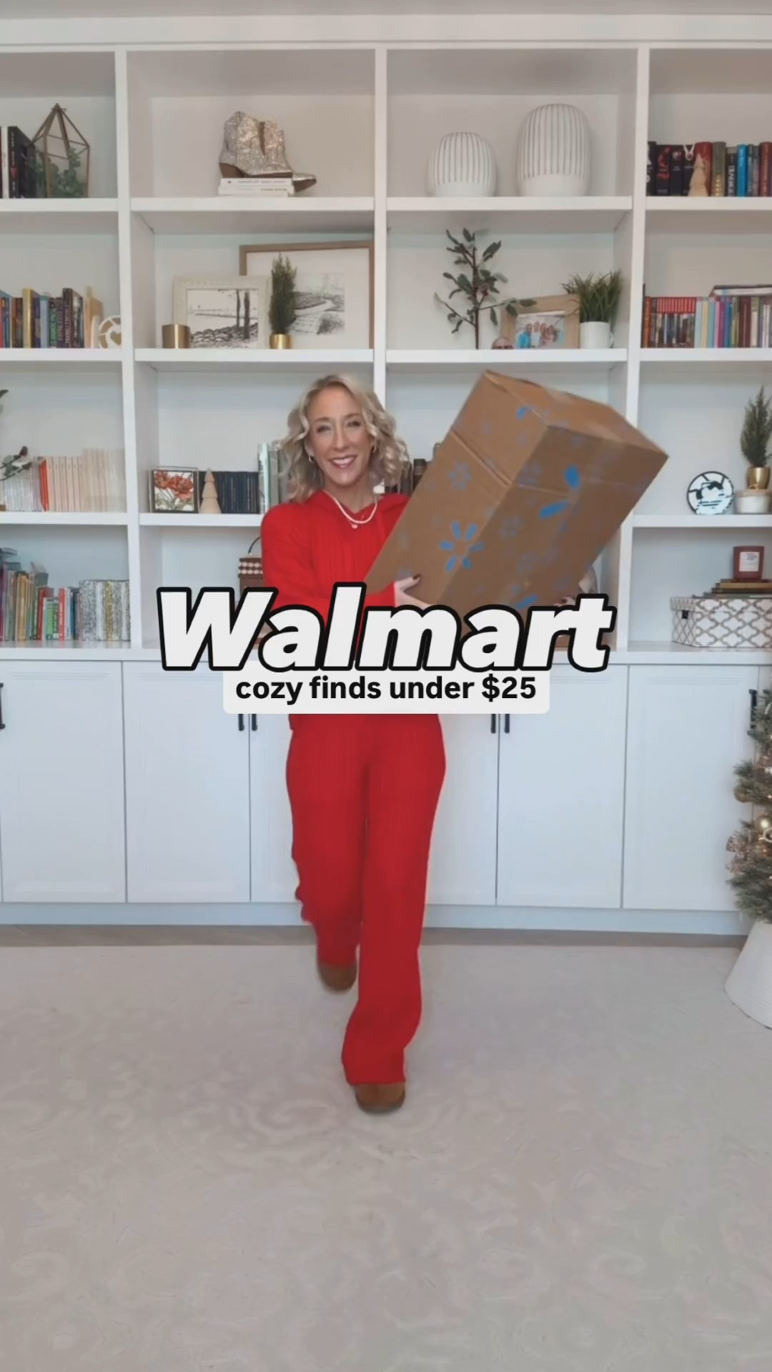 Walmart - cozy finds under $25 - * Cozy Yarn Cable Knit Hoodie Sweater - size Small. $24. 4 colors. * Cozy Yarn Wide Leg Cable Knit Sweater Pants - size XS. $22. 4 colors. * Suede Clog Slippers - tts (only comes in full sizes so size up if in between). On sale $9.99. 1. Dreamy Soft Long Sleeve Sleep Top & Joggers Pajama Set - size small (needed an XS). $12.98. Comes in 1 other color. 2. Flannel Sleep Pants - size small (needed an XS). $12.98. Comes in 10 colors. 3. Ribbed Long Sleeve Tee - size small (needed an XS). $9.98. Comes in 5 colors. 4. ScubaKnit Pleated Joggers w/ Pockets - size XS. $19.98. Comes in 4 colors. 5. Luxe Fleece Crewneck Sweatshirt - size Small. $19.98. Comes in 4 colors. 6. Quilted Vest w/ Hood - size Small. $24.98. Comes in 4 colors. 7. Plush Fleece Quarter Zip Jacket w/ Corduroy Trim - size Medium. $22.98. * Wide leg jeans - size 25.

 

#LTKSeasonal #LTKFindsUnder50 #LTKHoliday